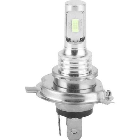 Puce d'ampoule LED de phare antibrouillard pour voiture de moto avec prise H4 80W DC 12V 24V (bleu glace 6000K) (1/5)