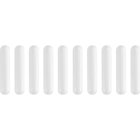 10 PTFE-Magnetrührstäbe für den Laborgebrauch (8 x 40 mm) (1/5)