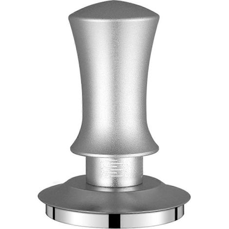 Kaffeetamper 30 lbs, konstanter Druck, Rückstellfeder, selbstjustierende Tiefe mit akustischem Feedback, Espresso