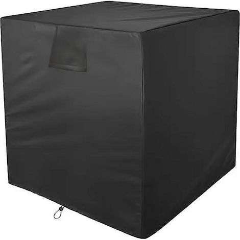 Housse de protection extérieure imperméable et élastique pour climatiseur, idéale pour la maison, le dortoir ou un appartement. (1/5)