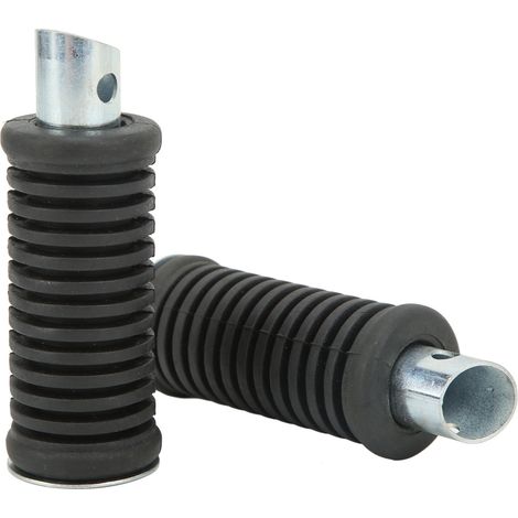 2 repose-pieds en caoutchouc et alliage d'aluminium, pédales de rechange pour mini-motos Baja MB165 MB200 (1/5)