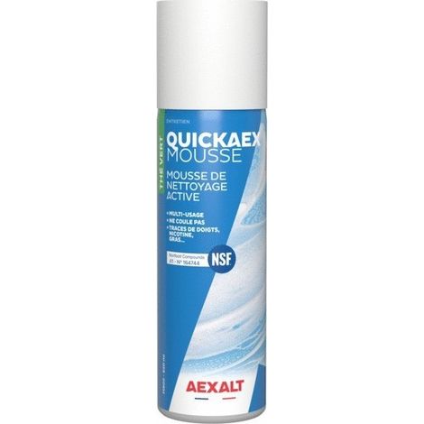 Espuma limpiadora activa Quixjaex, aerosol 650 ml Aexalt