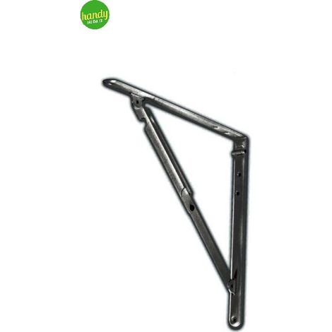 Reggimensola Bolis Italia pieghevole nero 40 x 40 x 2,3 cm