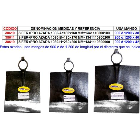 SIFER PRO HACKE 1080 H230x200 MM1341110800900
