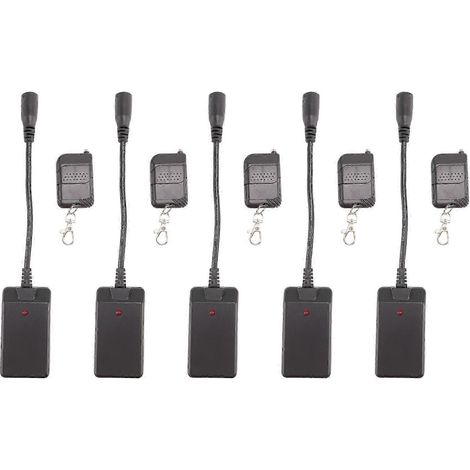 récepteurs de télécommande sans fil XLR 3 broches compatibles avec les machines à fumée et à brouillard, les contrôleurs de scène DJ et les générateurs de fumée de 400 W et 900 W. WHBYV (1/4)