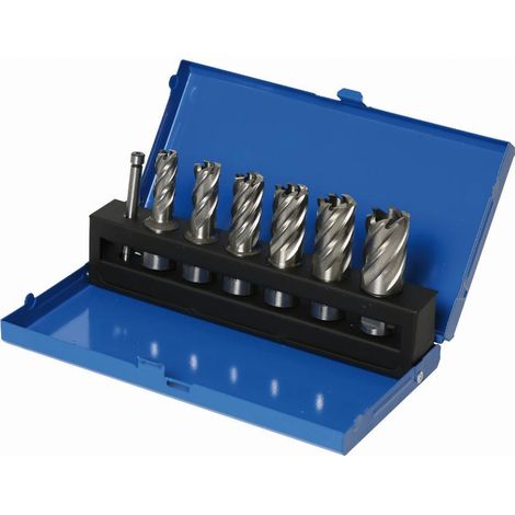 Sidamo – Coffret de fraises HSS Weldon 12-22 mm pour acier et inox – Coupe nette sans éclat – 20598008