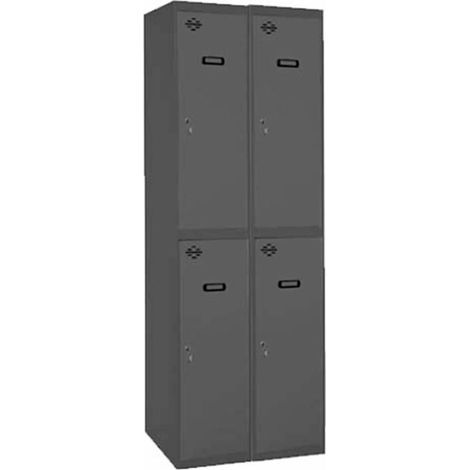 Taquilla 1800x600x500 SIMONLOCKER PROFESIONAL TANDEM 2/4 300 (600) AN/AN marca SIMONRACK