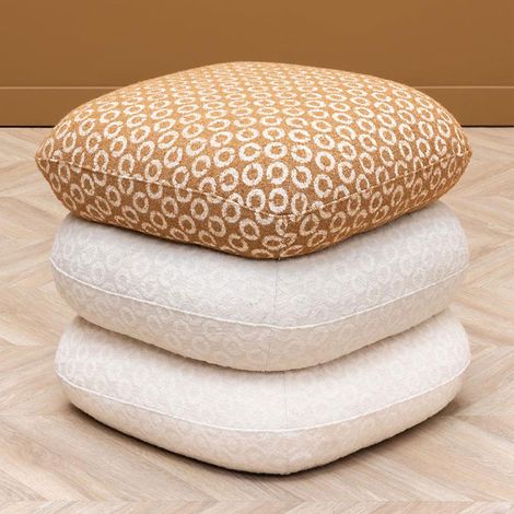 Pouf Pivotant bicolore Oreal 53x56x50cm (1/5)