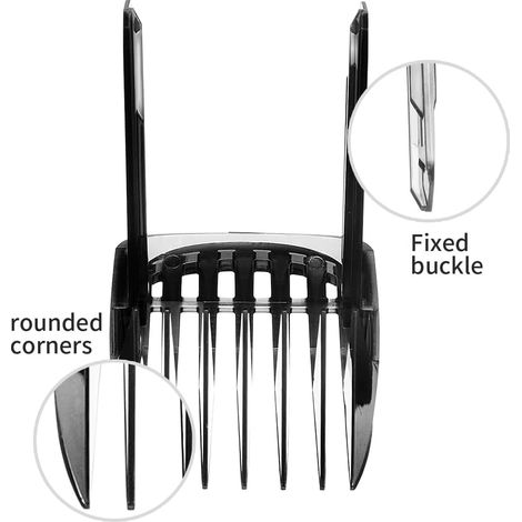 YanBan Lot de 2 peignes de rechange compatibles avec HC9450 HC9490 HC9452 HC7460 HC7462 réglable 1-7 mm, 7-24 mm (1/4)