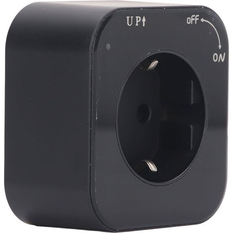 Prise de rail carrée en saillie, 250 V, interface standard européenne, interface standard allemande, prise de rail d'alimentation mobile, prise de rail multifonctionnelle avec voyant lumineux. (1/5)