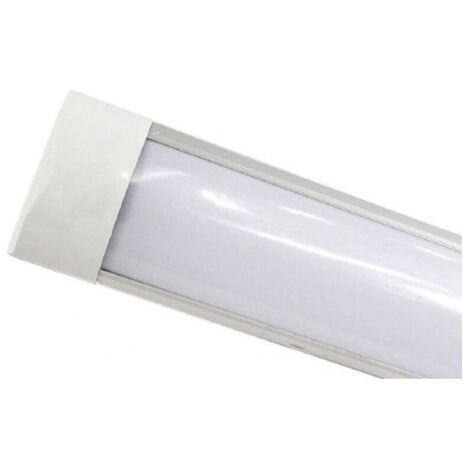 Plafonnier LED fin 30 cm sous meuble, lumière naturelle chaude et froide - Blanc naturel - (1/2)