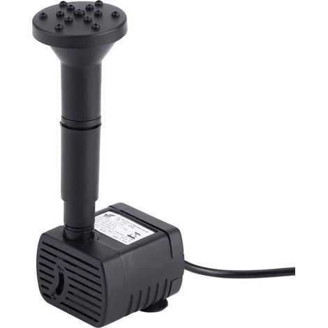 Pompe à eau à énergie solaire, Kit de panneau de pompe à eau de fontaine à efficacité solaire pour piscine de fontaine, décoration de jardin, aquarium (1/5)