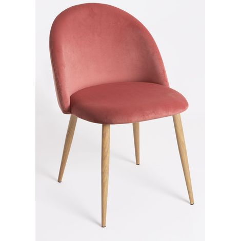 Packs Sillas Comedor - Pack 6 Sillas Vint Terciopelo - Rosa (1/5)