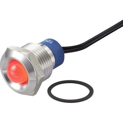 Ampoule LED TRU COMPONENTS TC-7495256 rouge 12 V DC/AC 1 pc(s) C426911 (1/4)