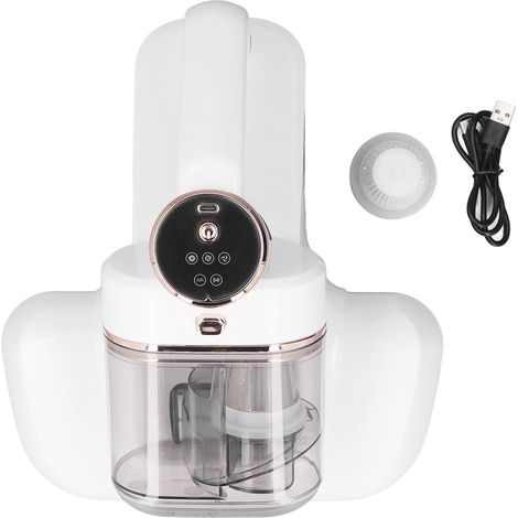 Aspirateur à matelas 10kpa, forte aspiration, réglage à 3 vitesses, écran LED, tissu portatif pour canapé-lit