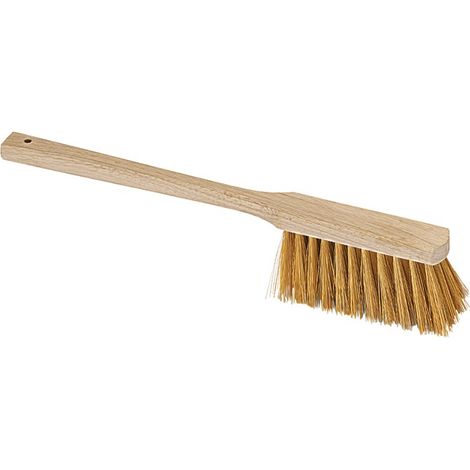 Handfeger Poly-Kokos-Kunstfaser L.430mm m.Holzrücken
