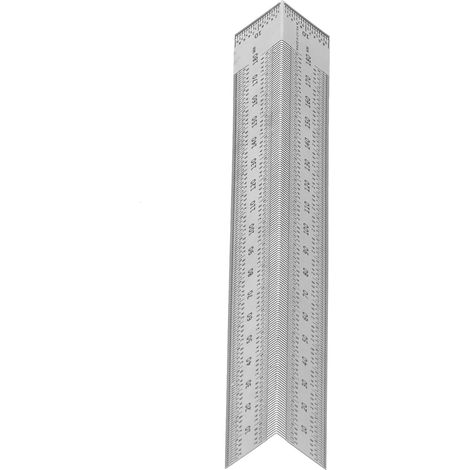 Règle en T 180 mm pour menuisier, précision de traçage et d'alignement, outil de bricolage et d'ébénisterie. (1/5)