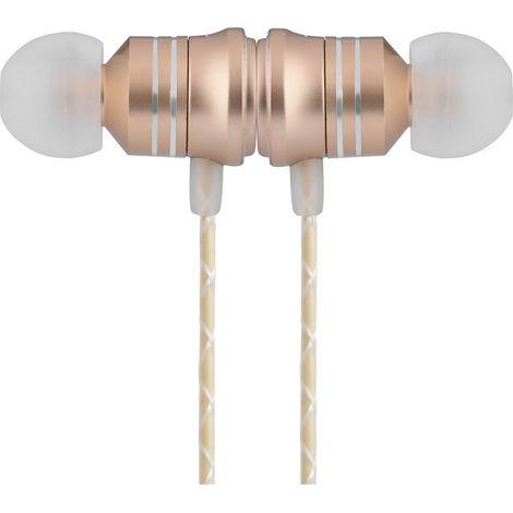 Casque filaire magnétique oreillette avec micro, écouteurs sans enchevêtrement, appel mains-libres, compatible PC et smartphones (1/5)