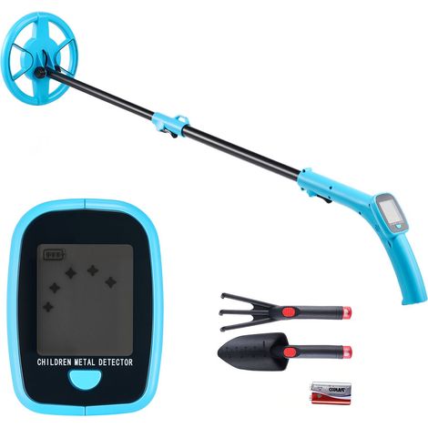 Leichter Metalldetektor mit LCD-Anzeige, wasserdichter IP68-Suchspule 15,24 cm und verstellbarer Länge von 65 bis 93 cm (1/5)
