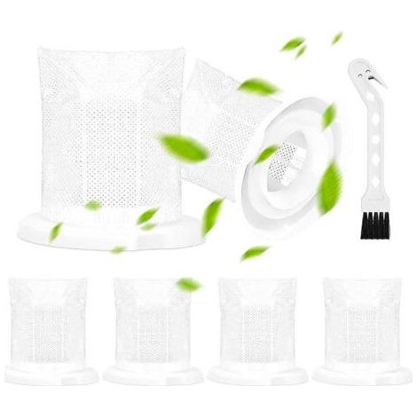 Packung mit 6 Ersatzfiltern für den Vorwerk VC100 Handstaubsauger (kompatibel mit den kabellosen Vorwerk Staubsaugern). (1/4)