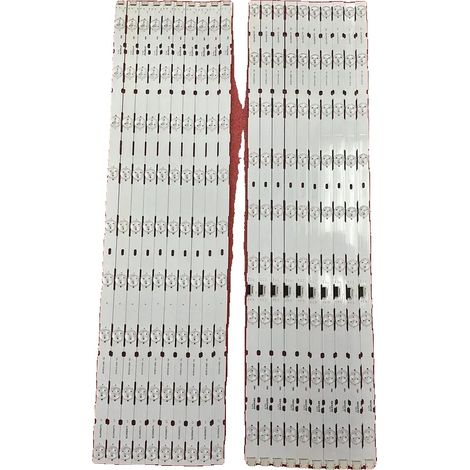 Tira de LED de 130,5 cm de longitud, de aluminio, regulable, con fuente de luz LED y compatible con varios modelos. (1/4)