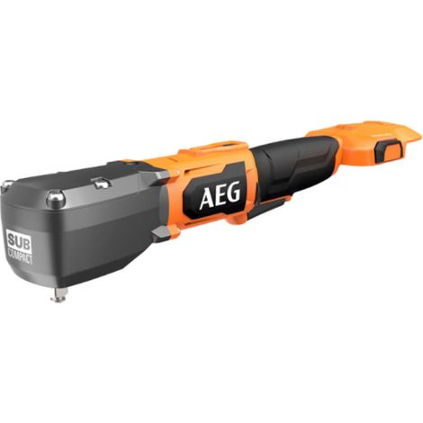 AEG – Boulonneuse à chocs d'angle 18V – Moteur Brushless – Couple 310 Nm – Carré 1/2 – Pour espaces confinés – Sans batterie ni chargeur - BSS18SRA12BL-0