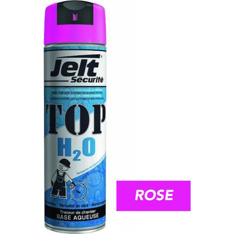 TRACEUR DE CHANTIER BASE AQUEUSE (W801821GROUPE).- Rose fluo - (1/2)