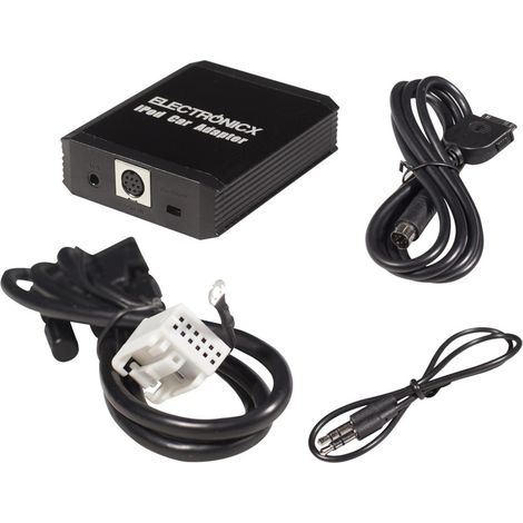 Adapter Bluetooth AUX iPhone iPad iPod VW Seat Skoda Audi 12 Pin (1/4)