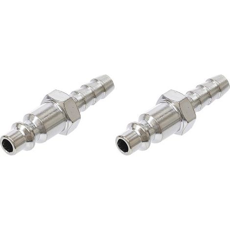Pneumatische Schnellkupplung 8 mm, 5 16 Zoll Luftschlauch Kompressor Druckluftkupplung Flexibler Schlauch 2 Stück (1/5)