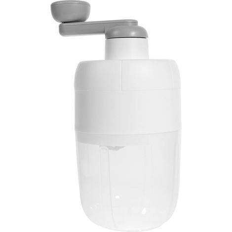 1 máquina trituradora de hielo manual para raspar hielo blando, máquina para hacer hielo raspado para uso doméstico, máquina para conos de nieve, hielo picado, copo de nieve portátil (1/5)