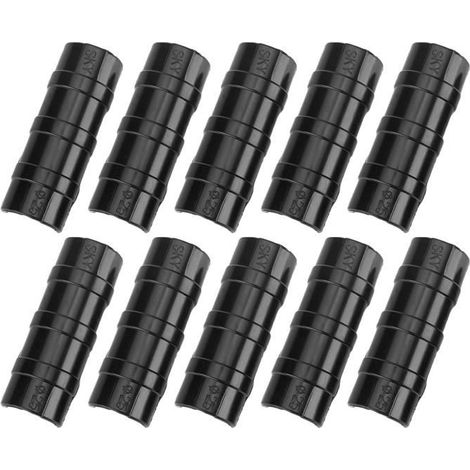 10 pcs Jardin des bâtiments Tube Cadre Serre Clip Tuyau Tube film Clip Clamp Connector Kit, 25mm (1/4)