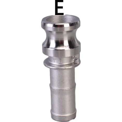(Inox type E-316) Raccord à came mâle/femelle BSP 1" 2"-4" à déconnexion rapide pour pompe à tuyau et brassage amateur (1/5)