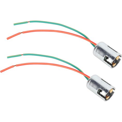 Lot de 2 douilles pour feux arrière de vélo : fiables, durables, installation facile, compactes, portables et faciles à remplacer. Connecteur d'ampoule pour le remplacement de l'ampoule. (1/5)