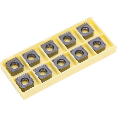 10 Stück CNC-Dreheinsätze, indexierbare Vollhartmetall-Schneidplatten SNMX1205ANN F57 LF6018