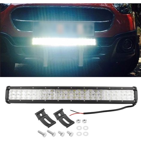 Barre lumineuse de travail 216 W 72 LED pour SUV, quad, 4x4, voiture, accessoire auto (1/5)