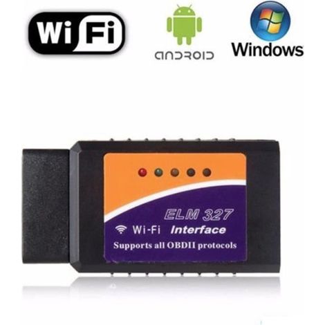 Scanner de diagnostic - LESHP - ELM327 - Wi-Fi - OBD-II - Universel (1/4)