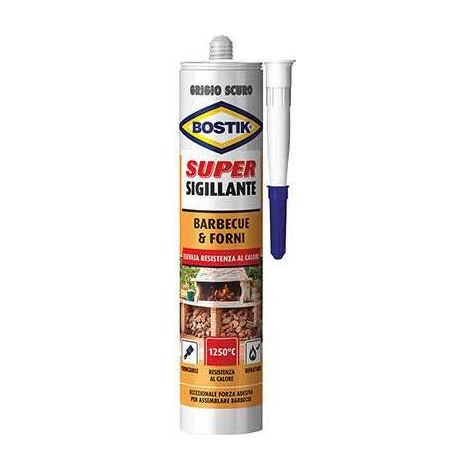 BOSTIK SIGILLANTE BARBECUE FORNI 530 G CARTUC