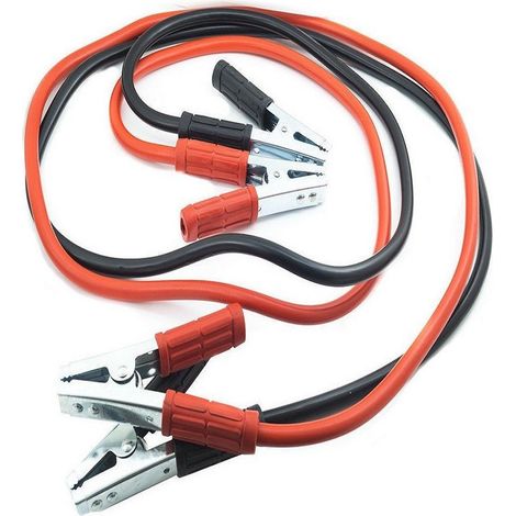 TRADE SHOP - Cavi Collegamento Batteria Auto Pinza 1000 Amp Auto Camper Moto Suv Scooter -