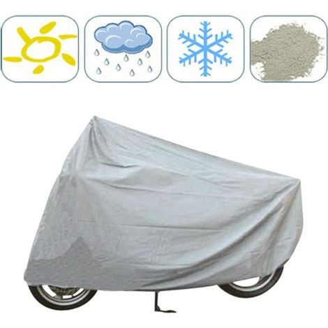 Wasserdichte Motorrad-/Roller-/Fahrradabdeckung, 185 x 97 cm, Universalabdeckung