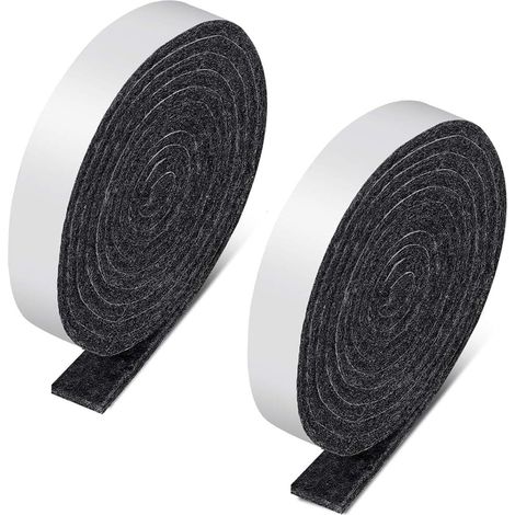 2 Rouleaux Antiderapant Patin, Patins pour Meubles(200cm  2cm), Patins Antidérapants Adhesif Sol, Patin Antidérapant Autocollant, Protège Vos Meubles Et Plancher en Bois (1/5)