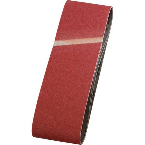 Juego de bandas de lijar kwb 912310 75 mm ancho 510 mm largo