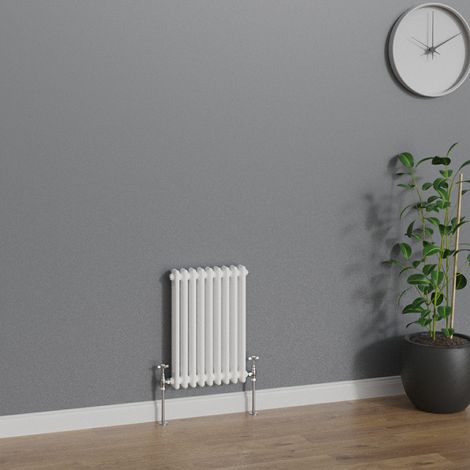 WarmeHaus Traditional White Double Column Radiators 600x425mm (1/5)