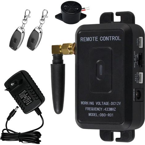 Kit de contrôle d'accès de porte WiFi intelligent avec RFID, télécommande 433 MHz, alimentation 12 V (prise britannique) – Choisissez votre type de serrure pour la sécurité de bureau à domicile (1/5)