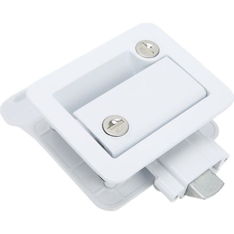 Verrou de porte RV en alliage de zinc, serrure d'entrée pour caravane, bateau, camping-car, accessoire de remorque, poignée de porte extérieure (1/5)