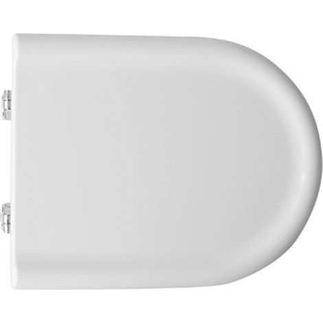 Bemis sie'ge de toilette pour dolomite Clodia sie'ge de toilette en bois blanc salle de bain (1/4)