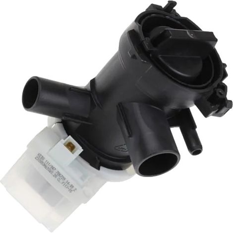 Pompa di drenaggio, portata d'acqua 20 litri al minuto, dimensioni 10 x 5 x 5 cm, peso 250 grammi, compatibile con diverse marche, plastica resistente (1/2)