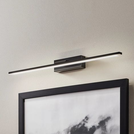 [GEBRAUCHT] B-Ware Euluna Wandleuchte Spiegelbeleuchtung Led Lampe Miroir Schwarz Universalweiß 60