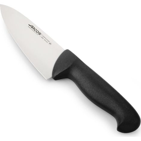 Kochmesser Arcos Farbe - Prof  292025 Edelstahl Nitrum und mango ergonomische schwarze Polypropylenklinge und 15 cm Klinge, Vitrine (1/5)