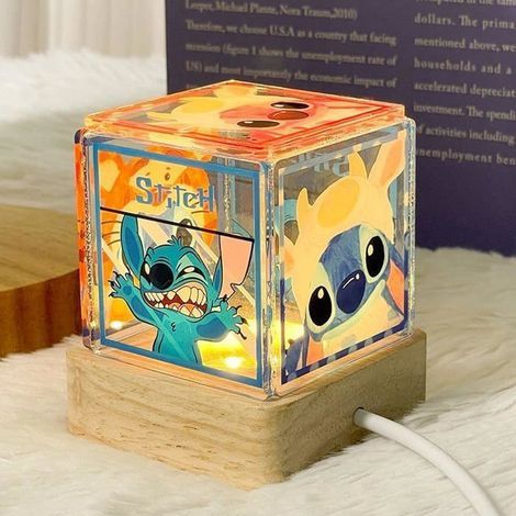 KLVGTIFS PU – DIY-Nachtlicht, 5 cm 3D-Nachttischlampe, Kinderzimmer-Accessoire, Nachtlicht für die Kinderzimmerdekoration (1/5)
