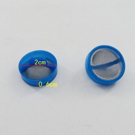Accessoires pour lave-linge entièrement automatique : filtre pour vanne d'arrivée d'eau, tuyau d'arrivée d'eau, bouchon en maille d'acier de 2 cm d'épaisseur.-AquaForge (1/4)